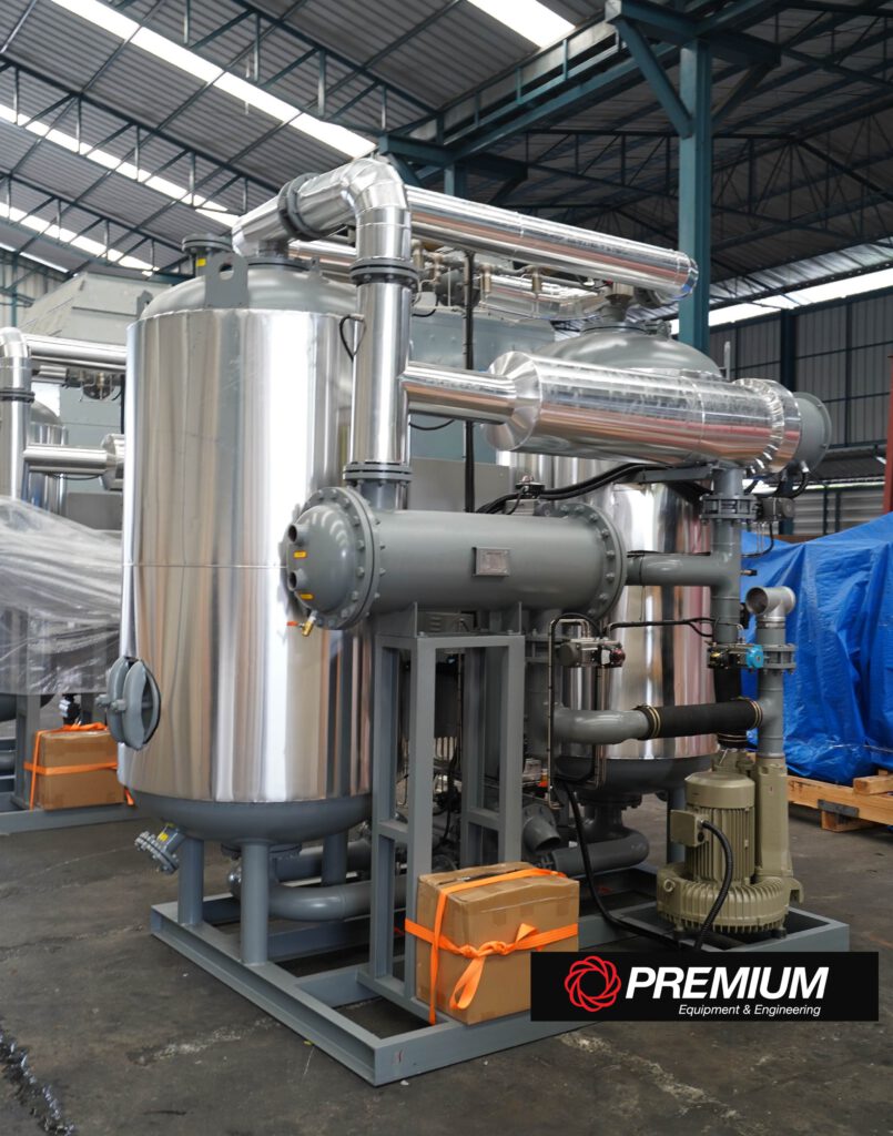 เครื่องทำลมแห้งชนิดเม็ดสาร (Desiccant Air Dryer) คืออะไร ?