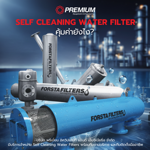 SELF CLEANING WATER FILTER คุ้มค่ายังไงในระยะยาว