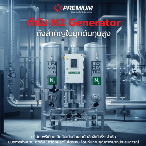 ทำไม N2 Generator ถึงสำคัญในยุคต้นทุนสูง
