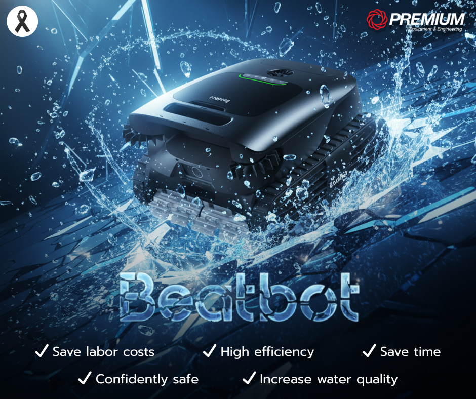 หุ่นยนต์ทำความสะอาดสระไร้สาย Beatbot AquaSense