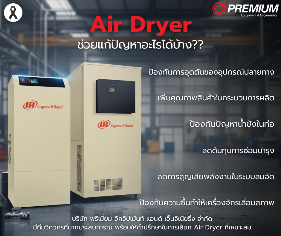Air Dryer ช่วยแก้ปัญหาอะไรได้บ้าง??