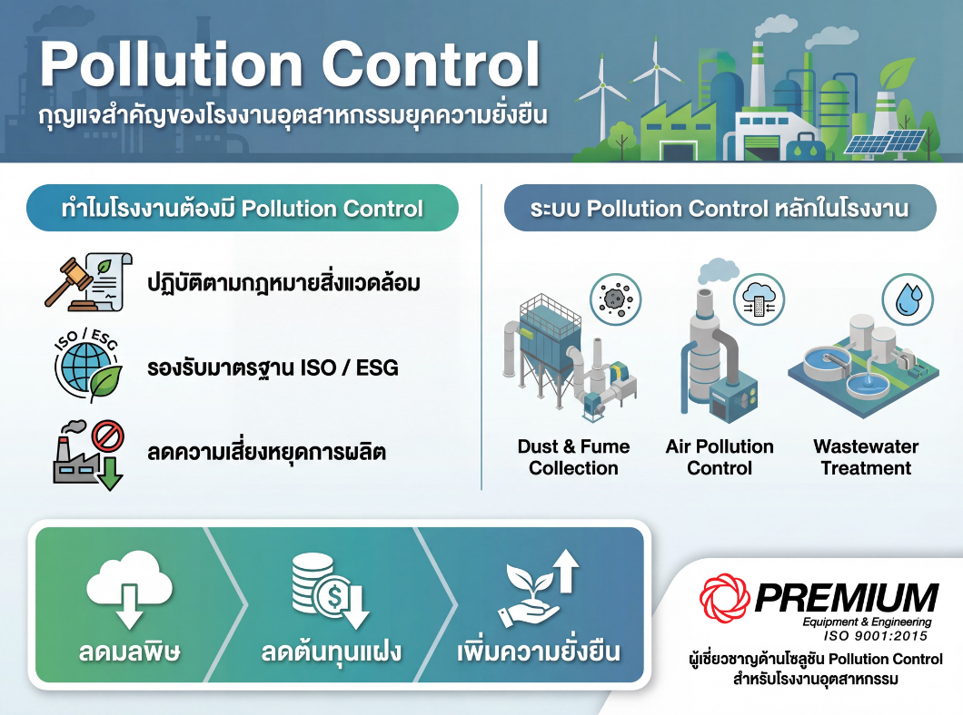 Pollution Control กับนโยบายสิ่งแวดล้อม